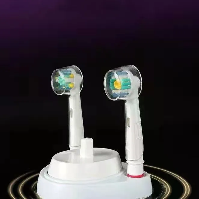 4x cabeças de escova de substituição para escova de dentes elétrica oral-b fit advance power/pro health/triumph/3d excel/vitalidade precisão limpa