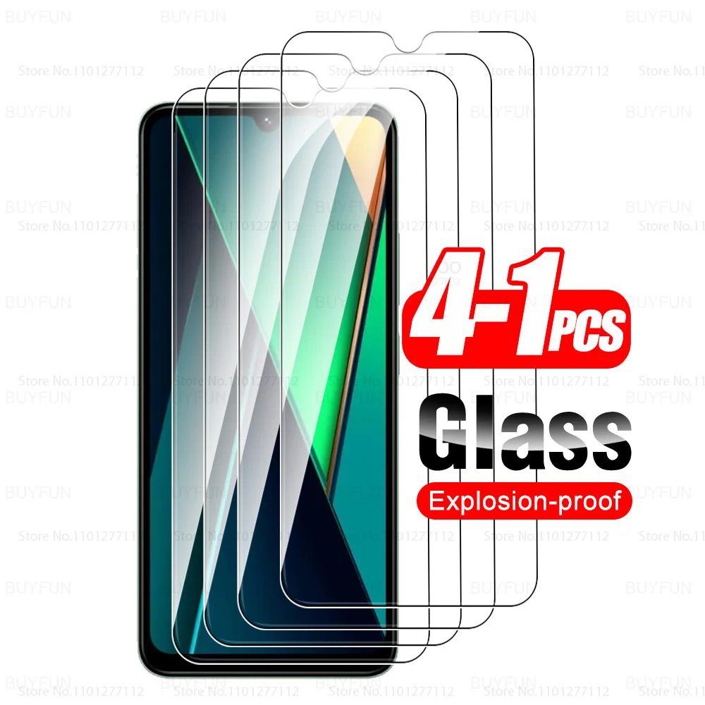 For Xiaomi Poco C75 C65 Glass 1-4Pcs Tempered Glass Pocco Pofo Poxo Little C 75 65 75C PocoC65 PocoC75 4G Screen Protector Cover