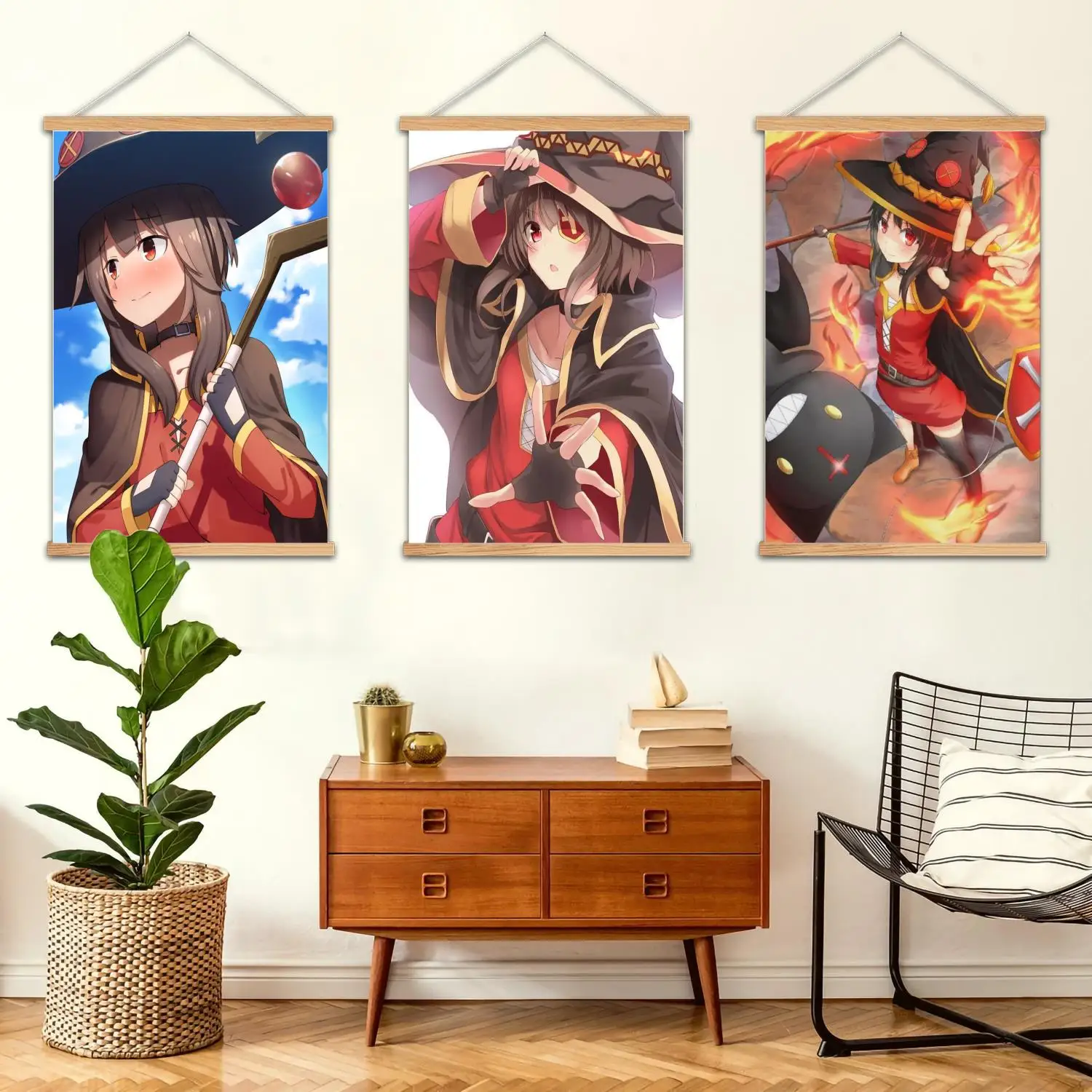Megumin Framed Wall…