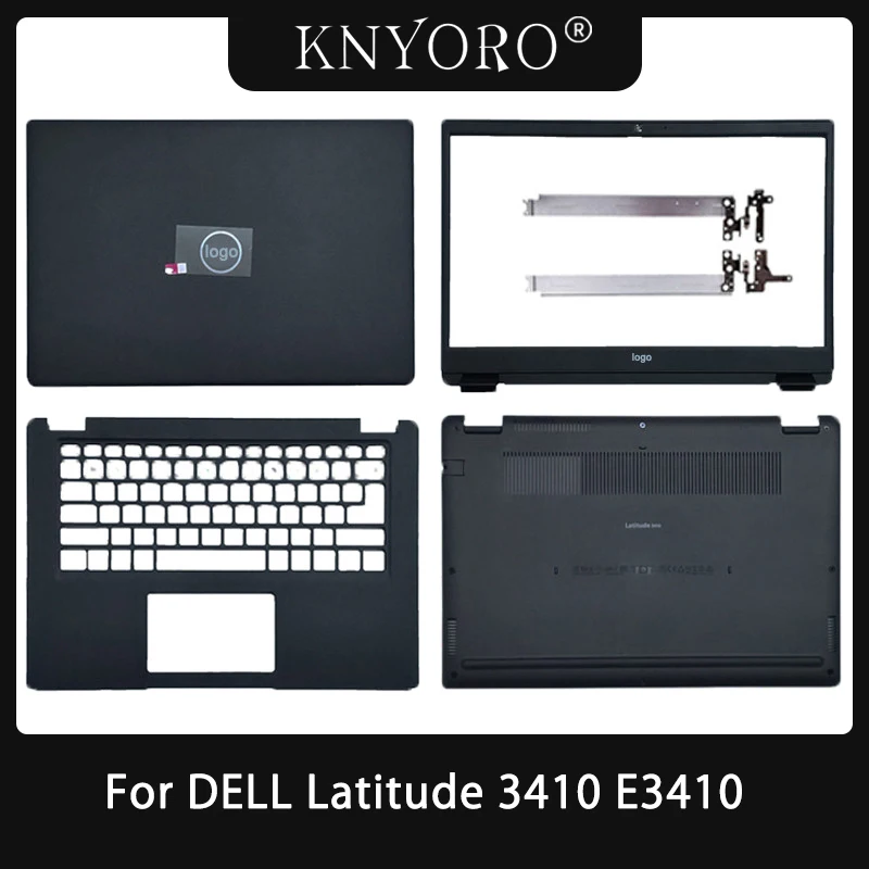 

NEW Case For DELL Latitude 3410 E3410 Laptop LCD Back Cover Front Bezel Palmrest Upper Cover Bottom Case Top Black 0GMYC0 0VMY1K