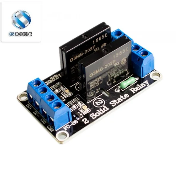 5v 2 Channel SSR G3MB-202P Solid State Relay Module For