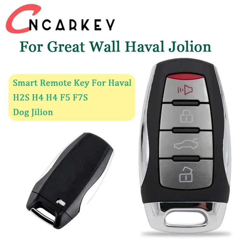 Original For Great Wall Haval Jolion F7 F7X H2S H4 H6 2018 2019 2020 2021 OEM 4 Buttons Car Remote Key 433MHZ ID47/ID4A Chip