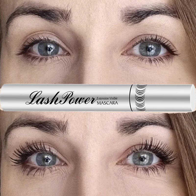 4D Silk Fiber Lash Mascara Curling Volume Black Waterproof Liquid Rimel Fiber Lash Extension Makeup Lengthening тушь для ресниц