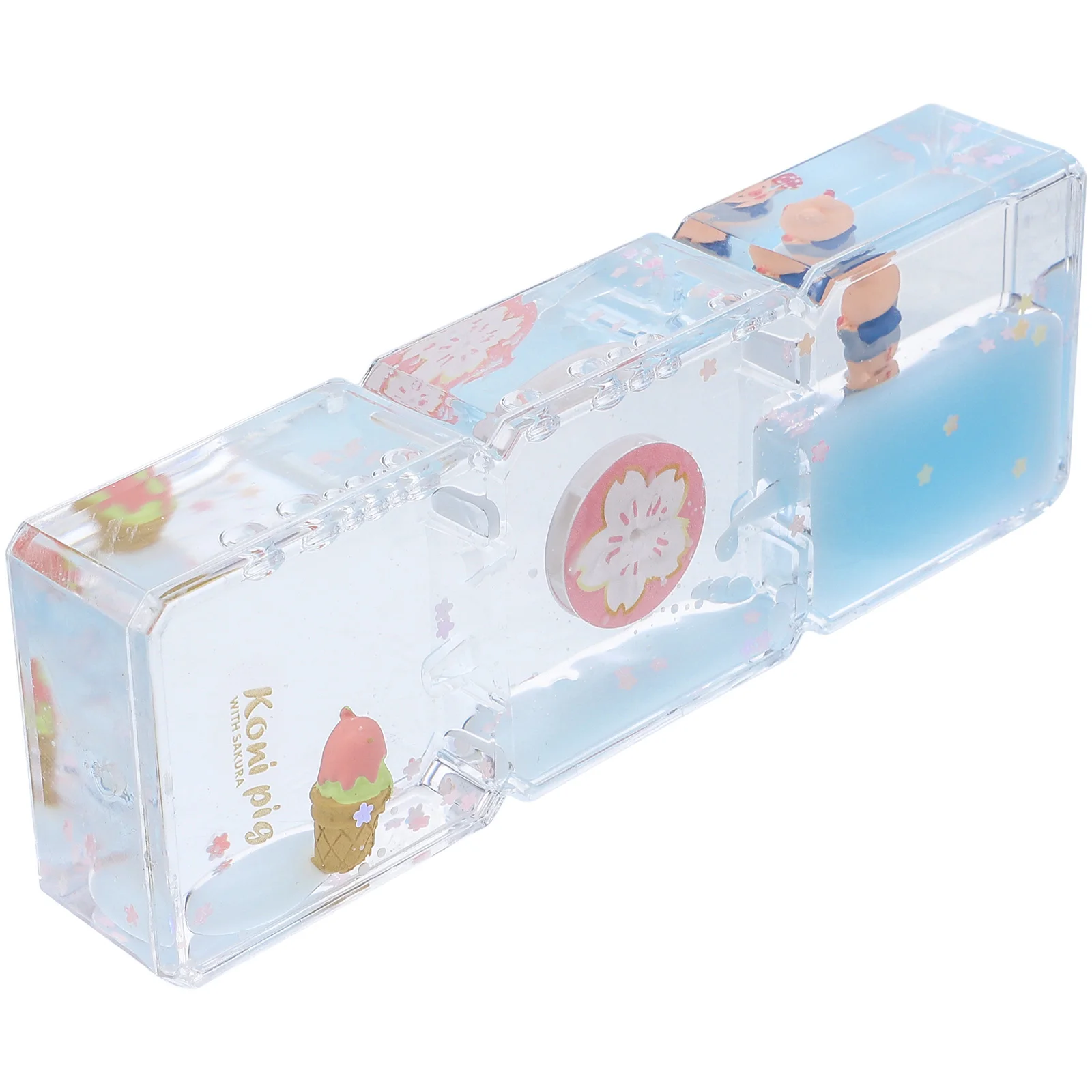 

Pig Timer Desktop Hourglass Home Decoration Liquid Bubbler Ornament Home Decoration Liquid Bubbler Timer