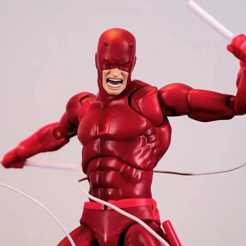 Ct Toys Daredevil Figura Mafex 223 Versione comica SHF Anime Action Figure Figurine Statua Modello Regali personalizzati Giocattoli di compleanno per bambini