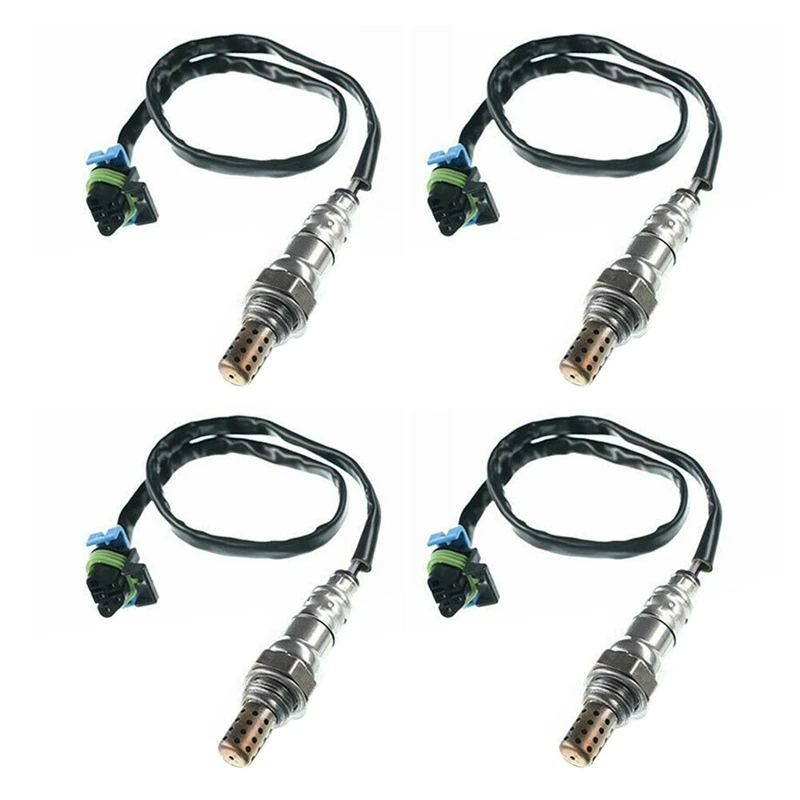 

4Pcs O2 Oxygen Sensors For Cadillac Srx Equinox Lacrosse Impala Terrain Outlook 12584050,12607333,12612430,250-24649