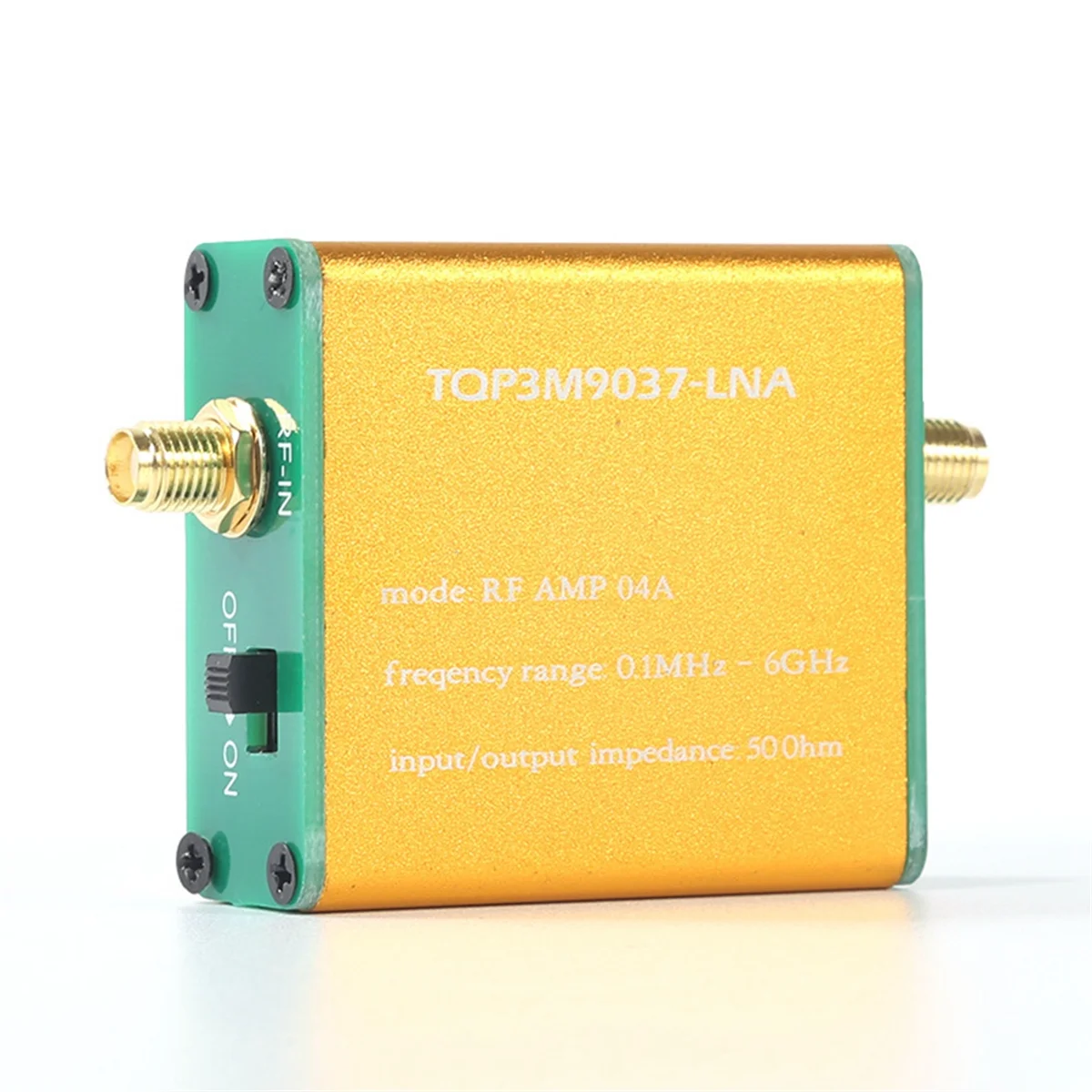 Low Noise Amplifier 100K-6GHz Full Band 20DB LNA RF Power Preamplifier Professional Software Defined Radio NO Battery&A22K