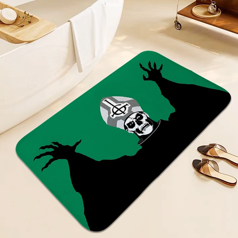 Carpet for Bedroom G-Ghost Bands House Interior Entrance Mat Funny Doormat Custom Entrance Door Hallway Living Room Bathroom Rug