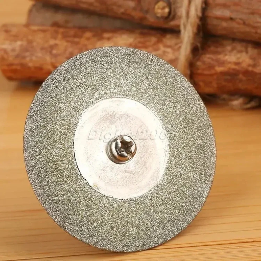 Disques coupés, lame de scie, trou de respiration, mandrin de roue pour Dremel rotatif, outils de coupe à tige de 2.35mm, 10 pièces