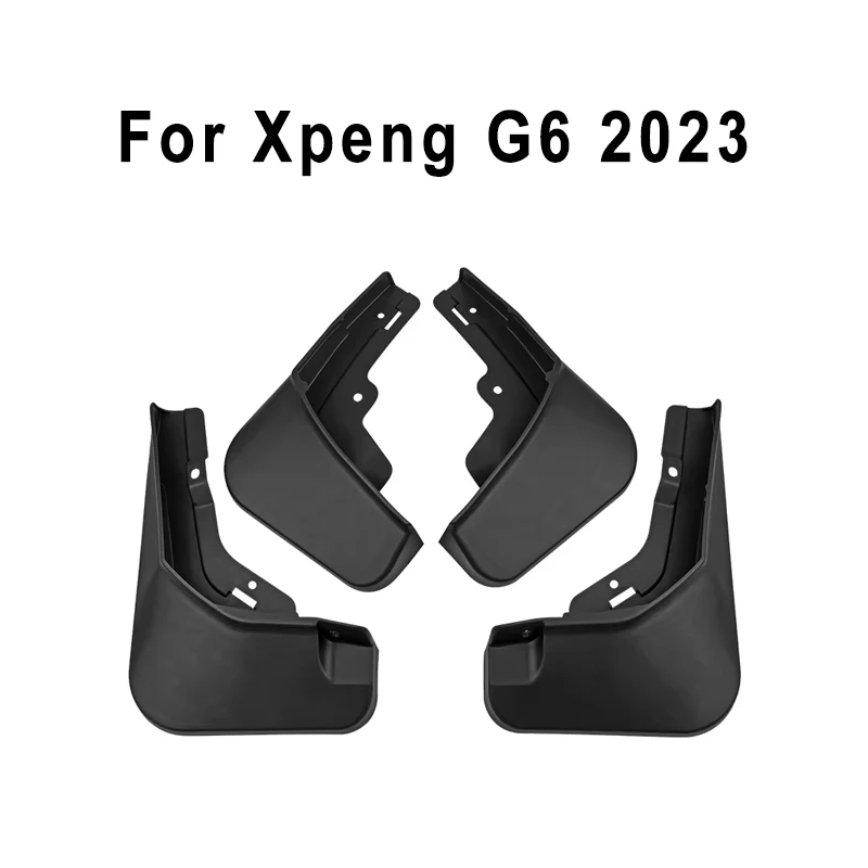 

4pcs Car Mud Flaps Fender Trim for Xpeng G6 2023 Automotive Tire Mudguards, Waterproof, Mud Splashing Prevention Accessories