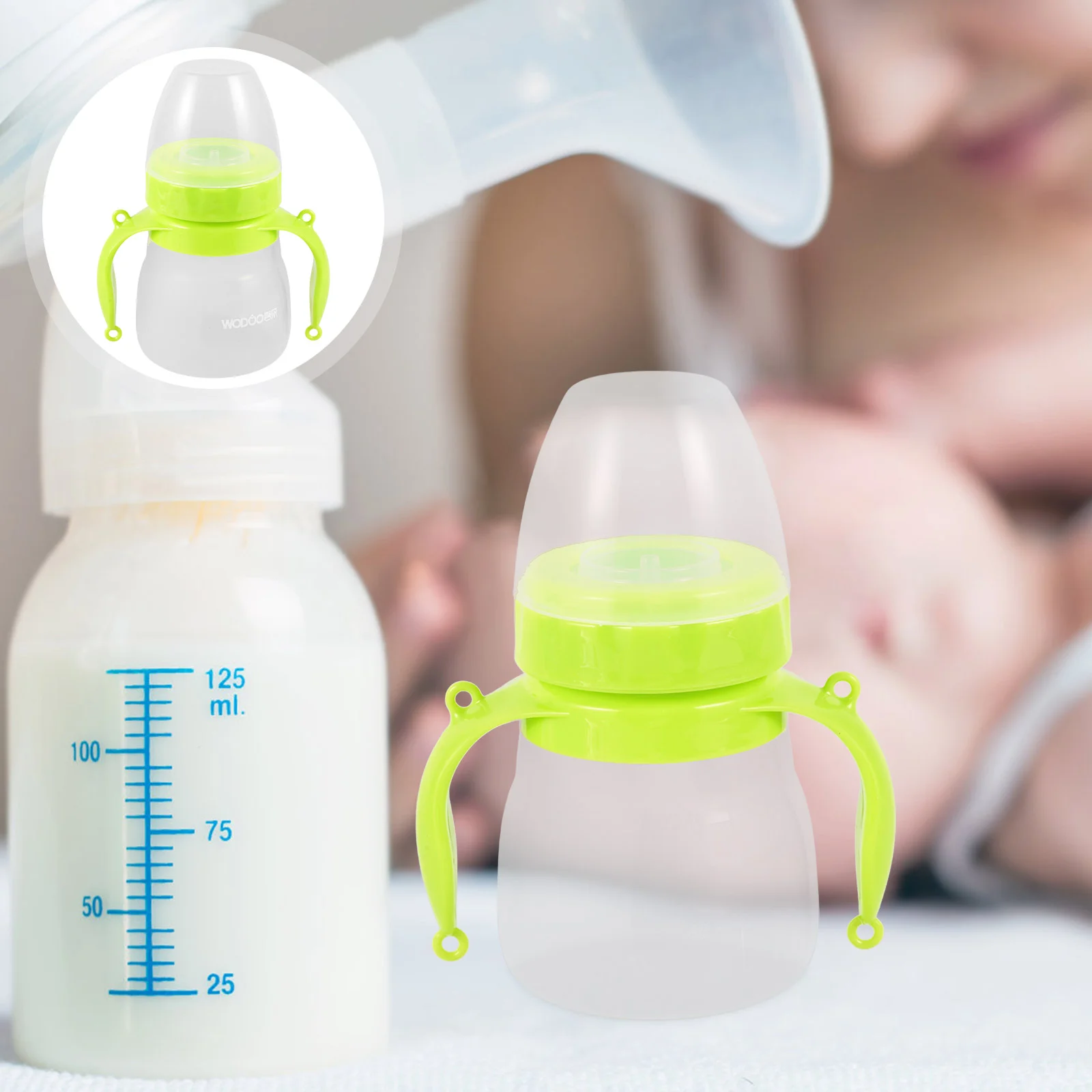 

Breast Milk Dispenser Baby Food Plastic Spoon Breastfeeding Assist Device for Infant