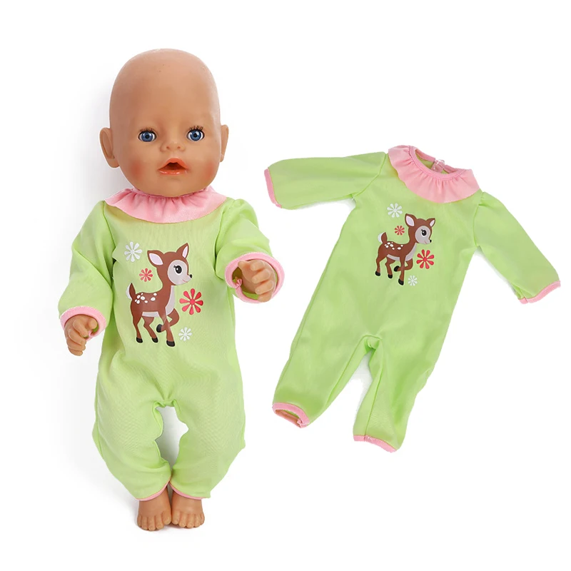 Vestido de moda para muñeca bebé Reborn, ropa de muñeca recién nacida, 43cm, 17 pulgadas, nuevo