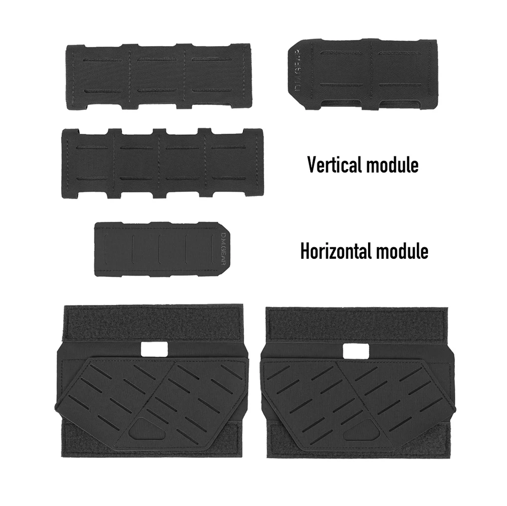 Tactical Module Waistband Waist Belt Molle Adapter Plate Single Double Mag Bag Converter Panel Platform