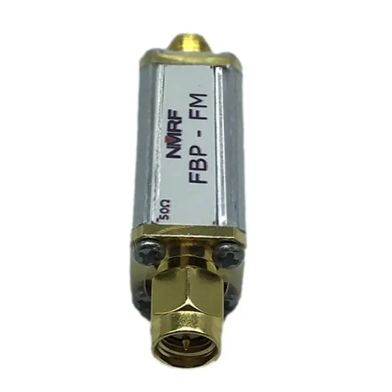 R53C Bandwidth Filter FBP-FM 98MHz Broadcast Band Pass RFID Coaxial SMA for