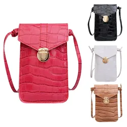 2023 rosa cellulare Mini borse piccole pochette borsa a tracolla in pelle di coccodrillo borsa da donna pochette nera borsa Flap