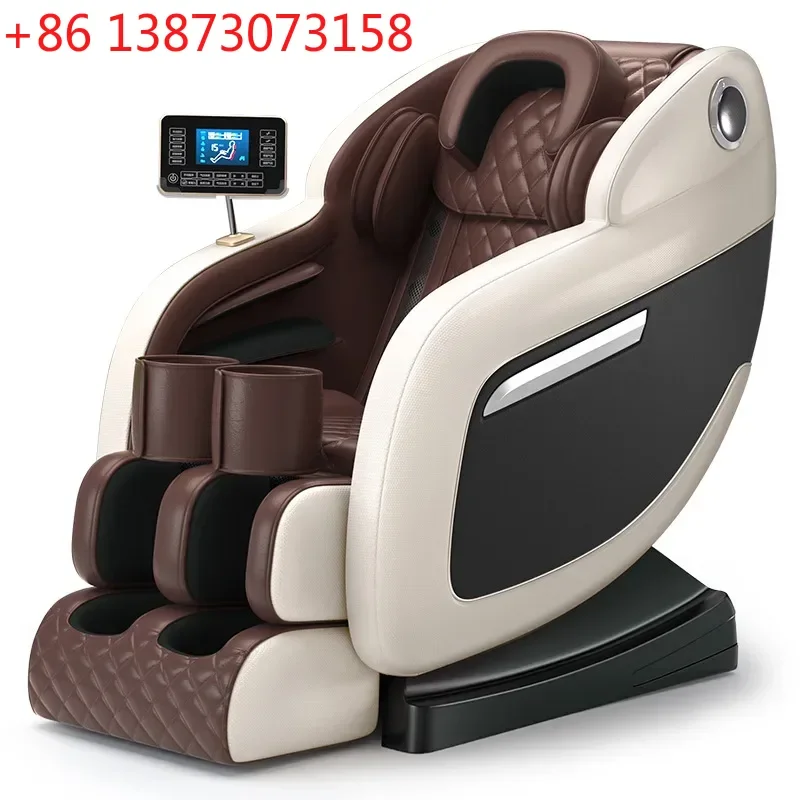 

Массажное кресло с подогревом для спины и икр, массажер с функцией невесомости, массаж с воздушными подушками, бесплатные запасные части, сенсорный экран