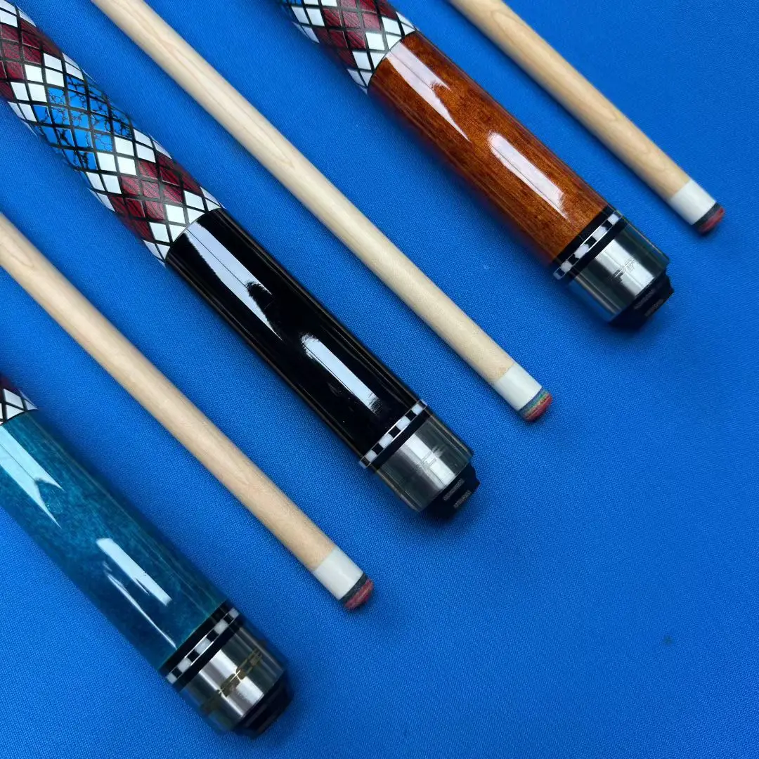 STLF جودة عالية Space X Maple Member Cue Sticks طبقة الطويق طرف الرأس الكبير #1