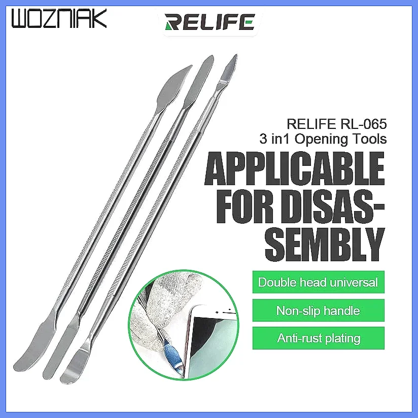 Universal Phone Repair Tool Kit, 65-in-1 Disassembly Set with Metal Pry Tools & Blades for Phone Opening