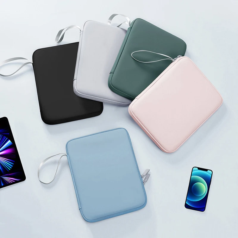 حقيبة كمبيوتر لوحي مقاس 10.9/12.9 بوصة حقيبة يد لجهاز IPad Pro Samsung Xiaomi غطاء مقاوم للصدمات حقيبة محمولة متعددة الجيوب حافظات الكمبيوتر اللوحي