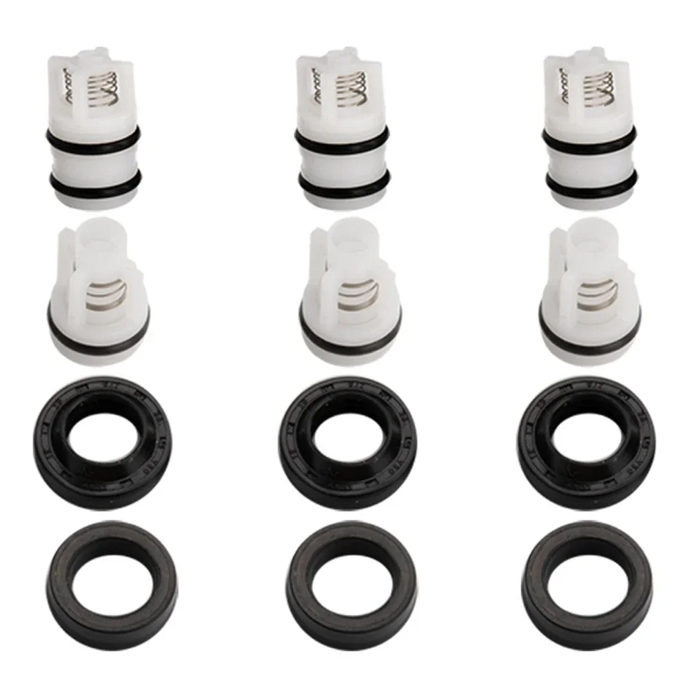 Household High Pressure Car Washer Seal Oil Check Valves Portable Water Pump Repair Parts Kit Cleaning Machine Accessory