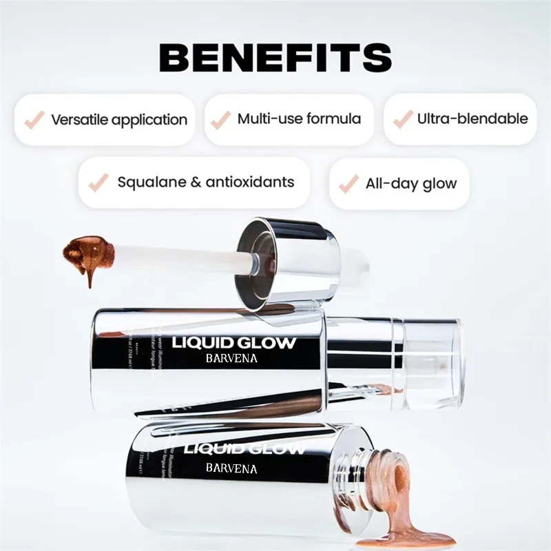 Luminous คอนซีลเลอร์กันน้ํา Liquid Full Coverage ผู้หญิง Cover Dark Circles ใต้ตา Nourishing Liquid Foundation คอนซีลเลอร์