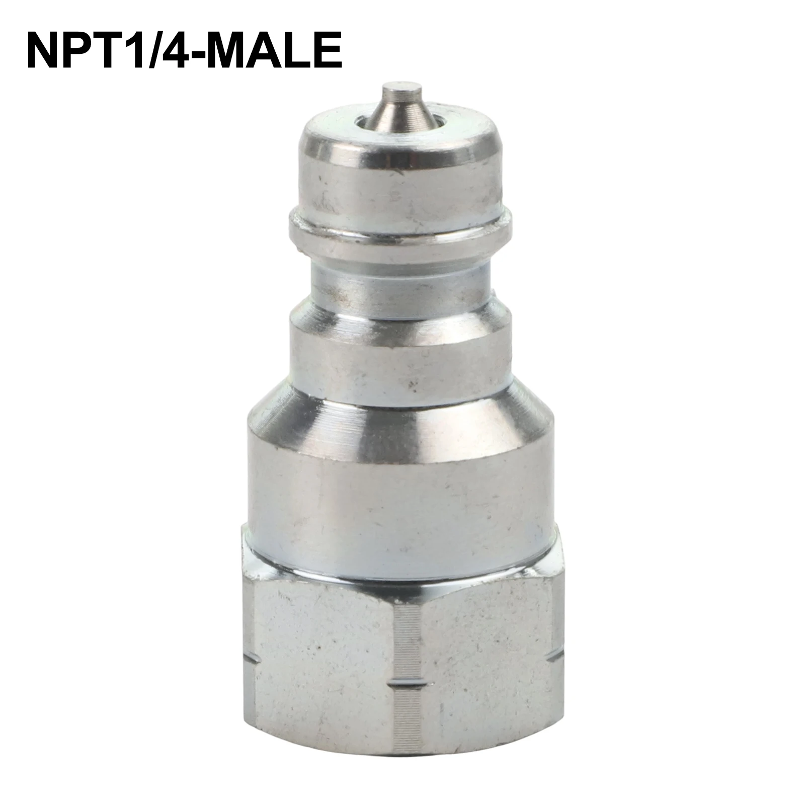 For Jacks And Pumps NPT 1 4-female NPT Threaded Coupler Automotive Hydraulic Quick Coupler Connector Tapered Valve Core