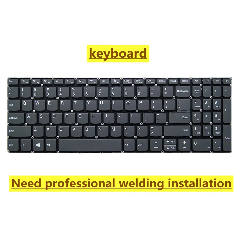 Laptop Shell for Lenovo 340C-15IWL S145-15IKB V15-IIL L340-15 Notebook Keyboard C Shell with Keyboard New for Lenovo Notebook