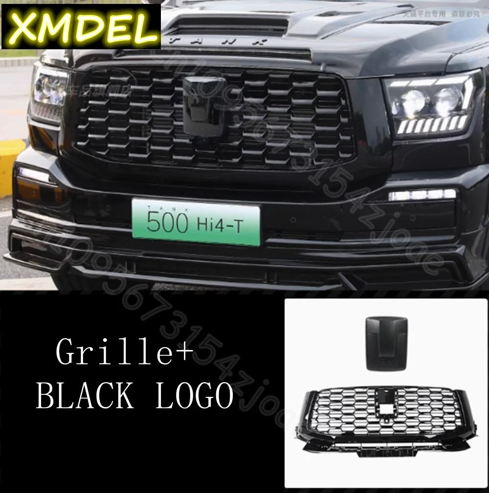 

For Great Wall Tank 500 Grille Blackening Modification Parts Special Front Grille Appearance Decoration Accessories Supplies