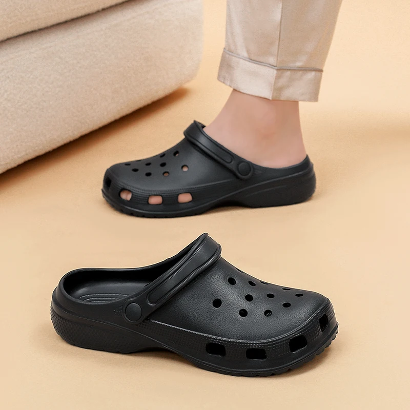 Original Designer Summer Slippers Men Clogs Platform Women Beach Sandals Outdoor Casual Non-slip Footwear Men Sandals