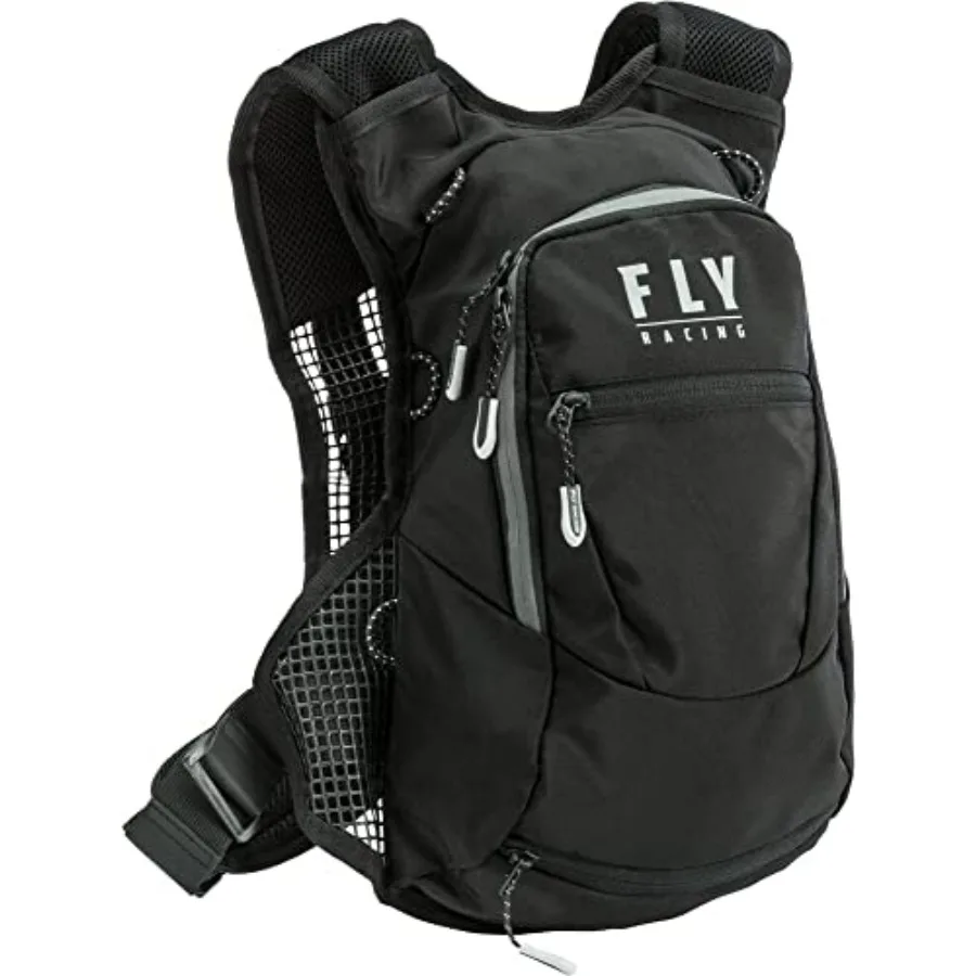 

XC Hydro Pack Backpack for Hiking and Travel Black Lightwght Durable Material Built-in Hydration Bladder with Quick-Access Port