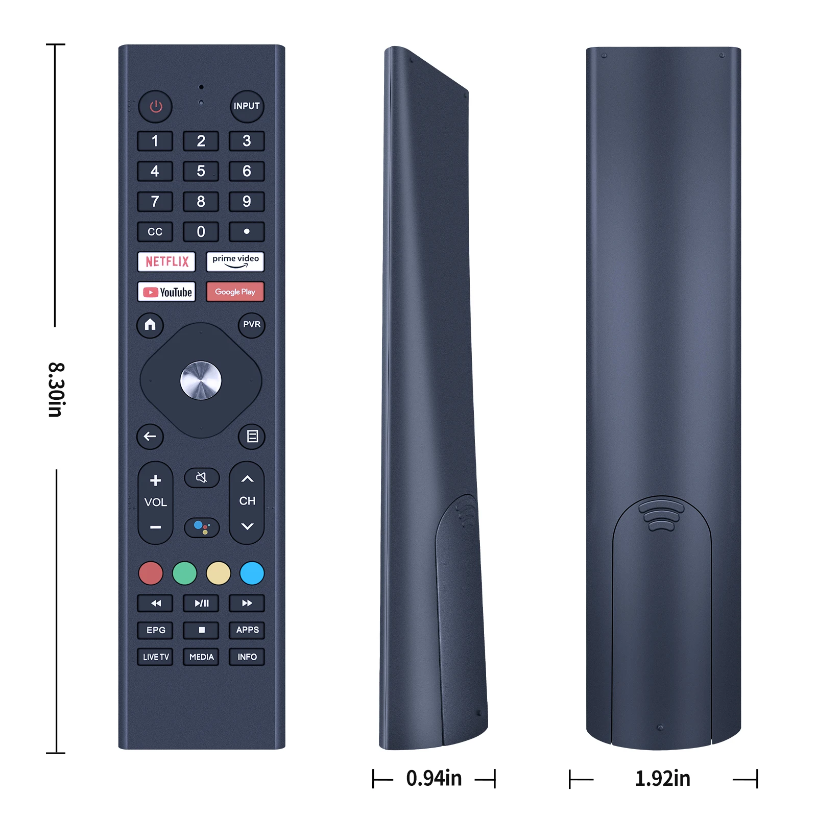 New Remote Control EN4601AN 4K for NOBLEX tv