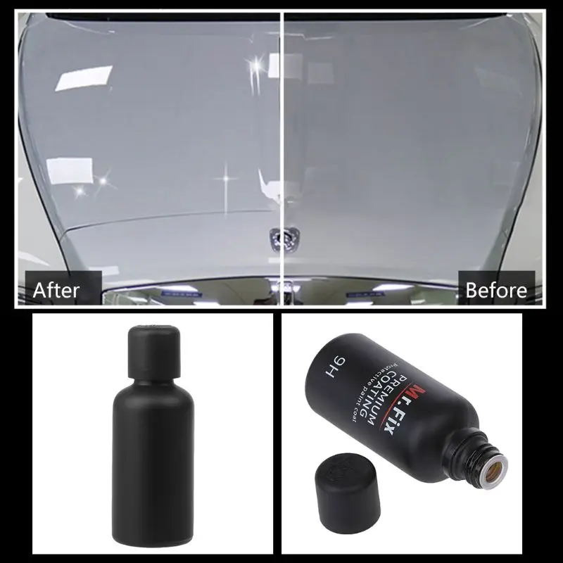 Car Maintenance Repair Liquid Wax Agent Polishing Hydrophobic Plastic Restorer