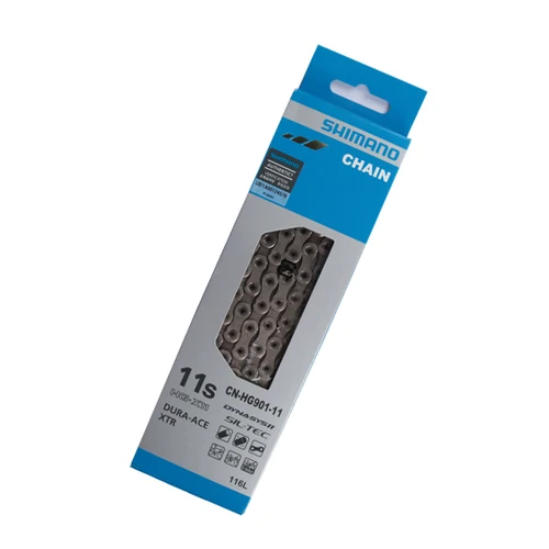 Imagen 2 del producto SHIMANO Dura Ace 9000 XTR CN-HG901 HG900 11S Cadena de velocidad 116L 114L HG901 Cadena para M9000 R8000 R7000 6800 5800