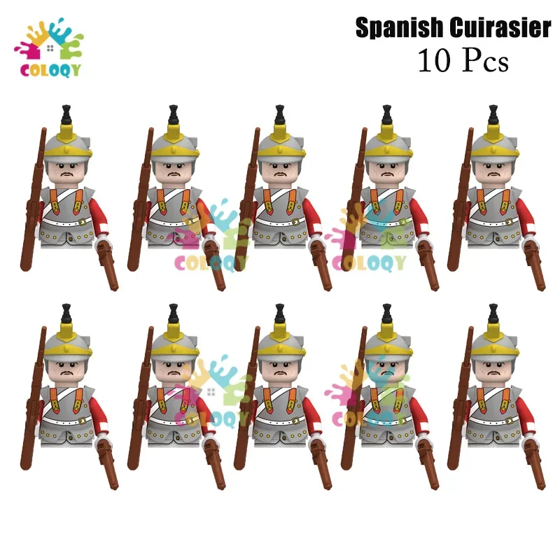 Kinderspielzeug 22/10 Stück Napoleonische Kriege Militär General Soldat Bausteine Imperial Navy Figuren Spielzeug für Kinder Geburtstagsgeschenke