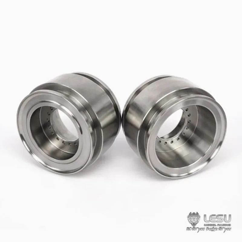 

LESU 1/16 Loader Engineering Vehicle RD-2003 Stainless Steel Metal Hub Wheel Side Reduction Bridge DIY Car Model Accessories