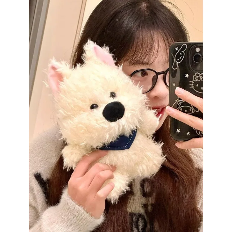 Cute Little Dog Stuffed Plush Toys For Girl Sleeping Hugging Doll For Children Birthday Gifts Plush Pillow For Home Decorat L0F0