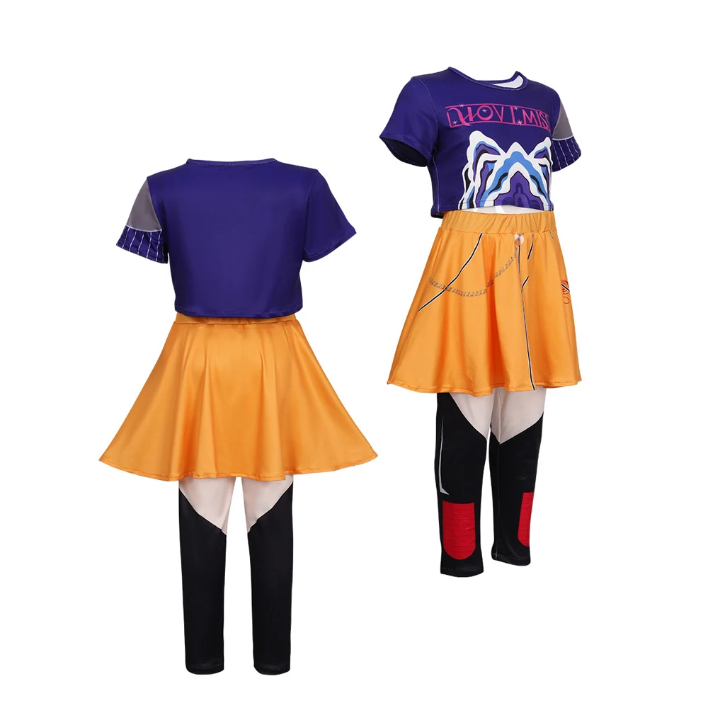 أزياء KPOP شيطان الصيادين التأثيرية للفتيات زوي ميرا رومي ملابس لعب الأدوار الخيالية Kpop بدلات حفلات الهالوين #4