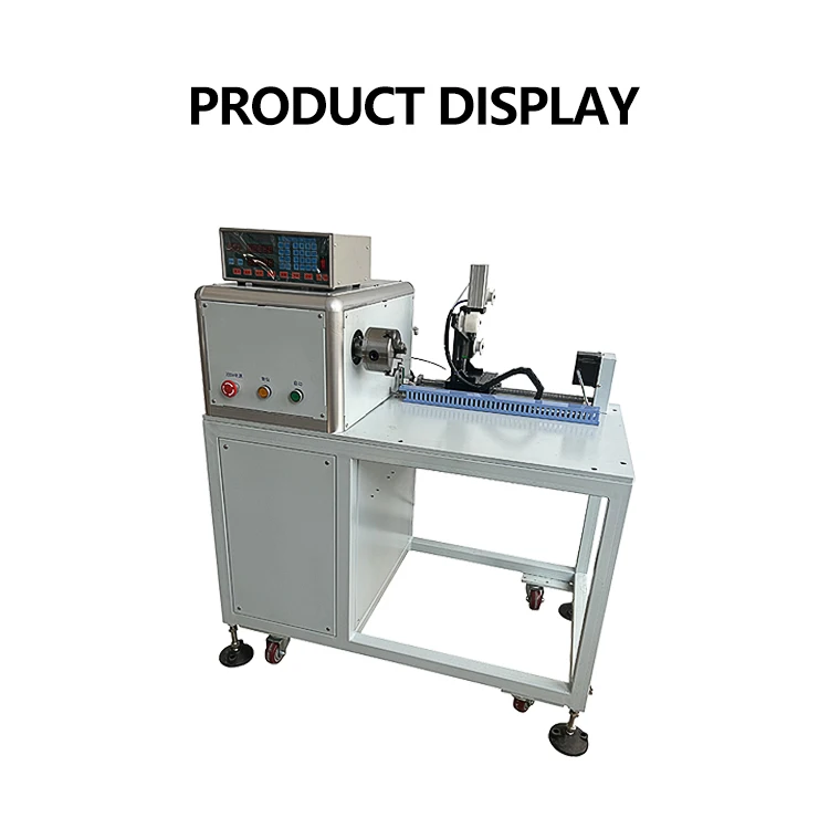 Máquina de enrolamento de bobina de fio plano de cobre de 50 m2, operação fácil para fazer bobinas de transformador com componentes de núcleo de motor