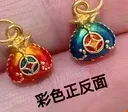Eldorado Gold  24k pure gold pendants 3d hard gold bag charms  fine gold bag pendants
