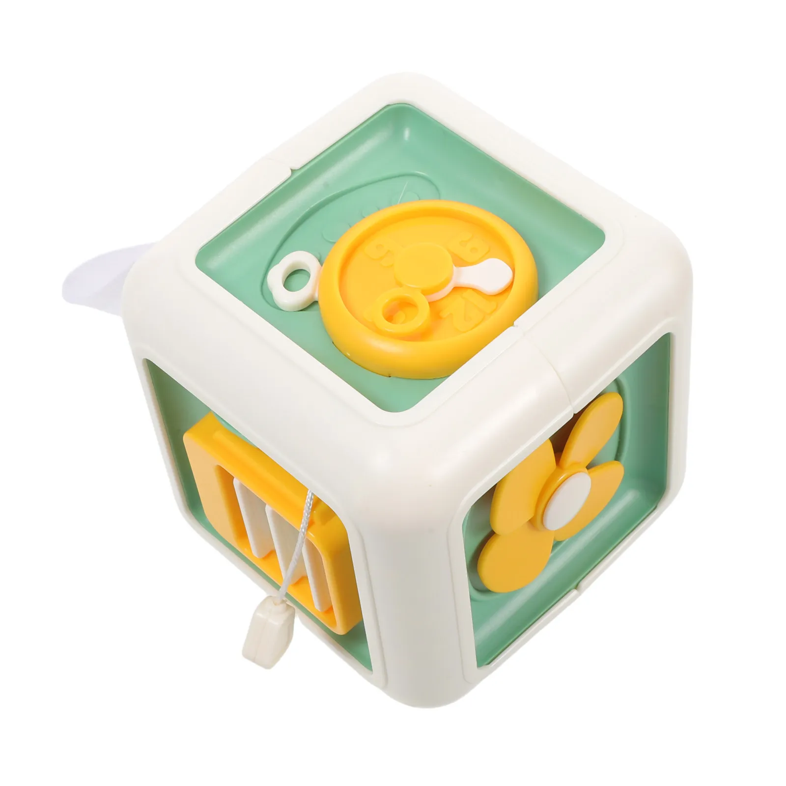 

Montessori Busy Cube Interactive Learning Airplane Travel Sensory Activity Board for Toddlers Fine Motor Skills