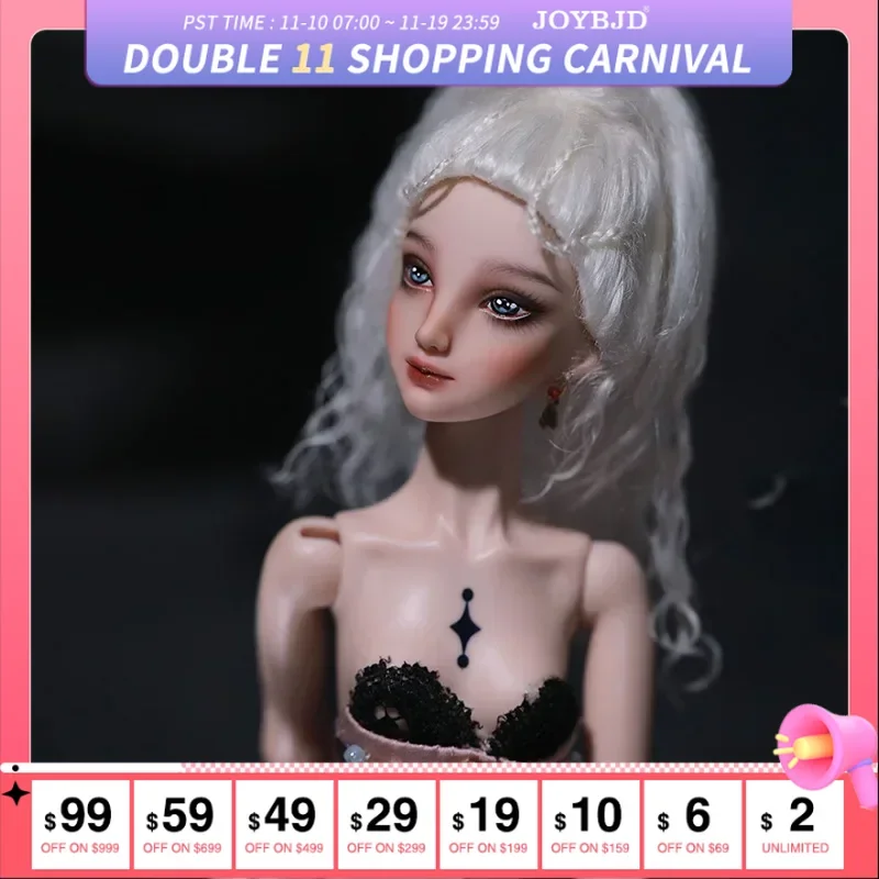 

Fantasy Angel Mireu 1/4 BJD Resin doll Anime Figure BJD Doll Fullset MSD Ball Jointed Doll Fashion Model Art BJD
