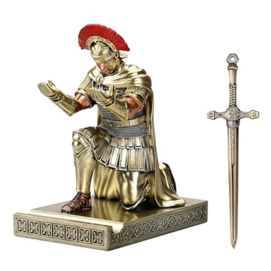 

Подставка для ручек и мобильных телефонов Centurion Cloak Warrior Knight, органайзеры и аксессуары для рабочего стола в подарок для офиса и дома