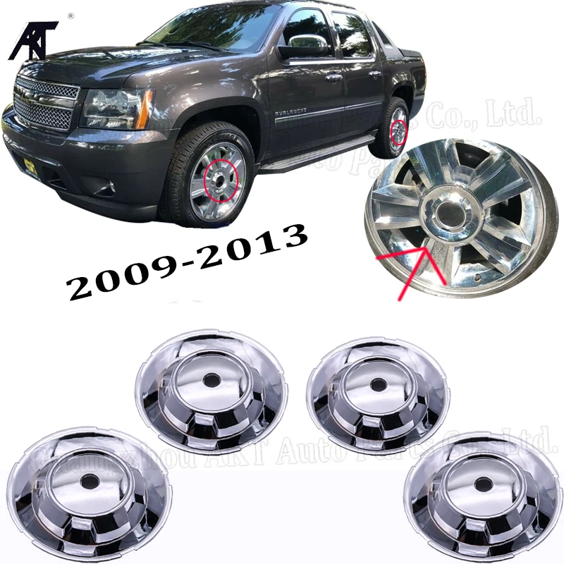 

Колпачок ступицы колеса для 2009-14 Chevy Tahoe avalsilverado Chrome 9597347