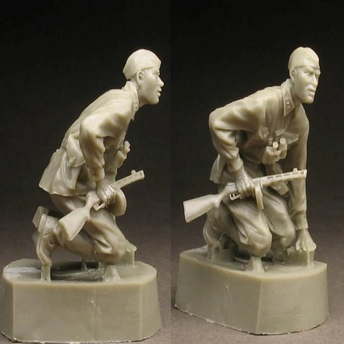 1/35 Resin Figure unpainted model Kit, military theme, Red Army Commander, unassembled and unpainted GK,859R