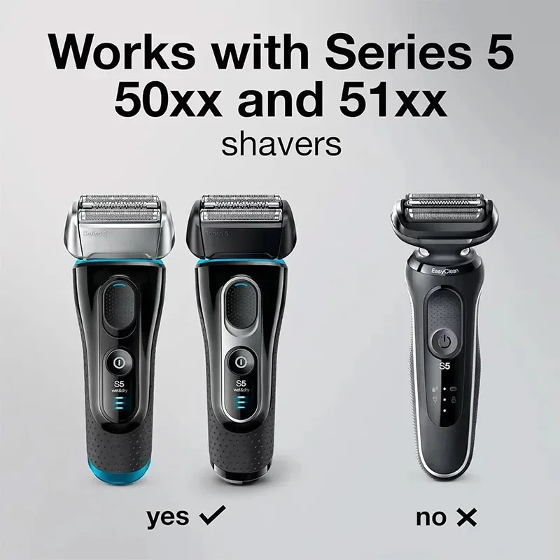 52B Replacement Head Compatible with   Electric Shaver Razor 5090/5190cc,5040/5140s,5030s,5147s,5145s,5195cc,5197cc image 3