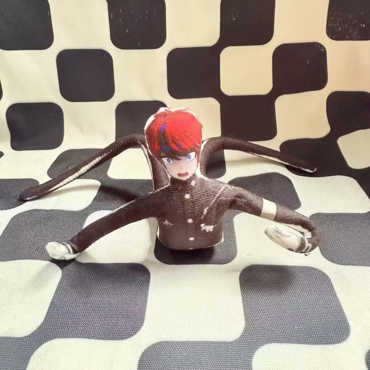 Juego de juguetes de peluche de línea HUNDRED, muñecos de peluche de Halloween, articulación abstracta, decoración de habitación Flexible, juguetes de peluche Sumino Takumi, regalo, fiesta divertida