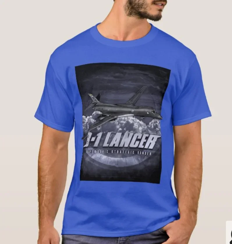 B-1 Lancer Strategic Bomber T-Shirt. Summer Cotton Short Sleeve O-Neck Mens T Shirt New S-3XL