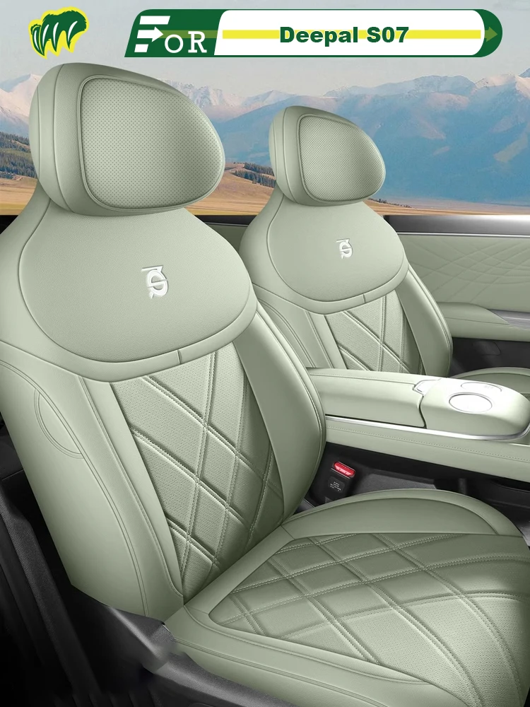 

Чехол на левое автомобильное сиденье Deepal S07 2024, индивидуальная защита сиденья, всесезонный полностью окруженный аксессуар для интерьера