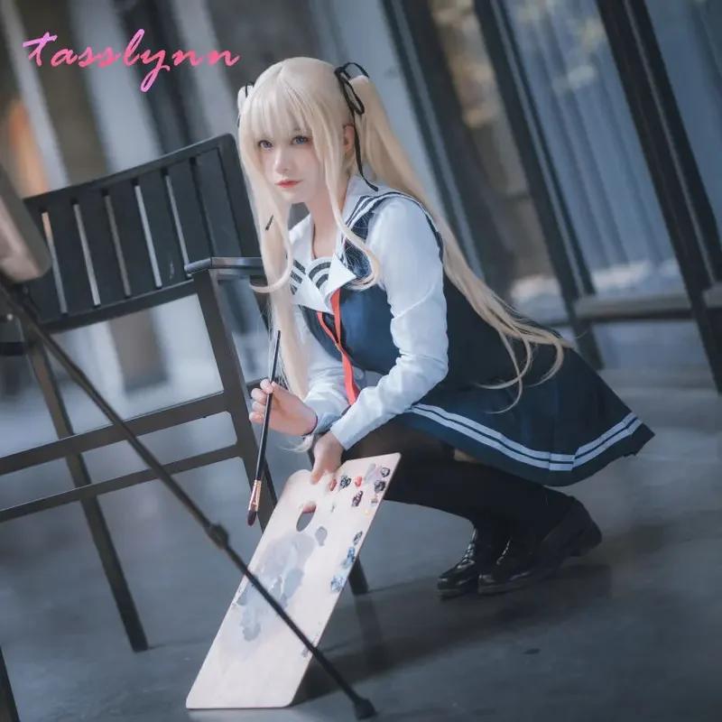 Saekano: How To Raise A Boring Girlfriend Eriri Spencer Sawamura Sweaters Sailor Suit Wig School Uniform Dress Cosplay Costumes