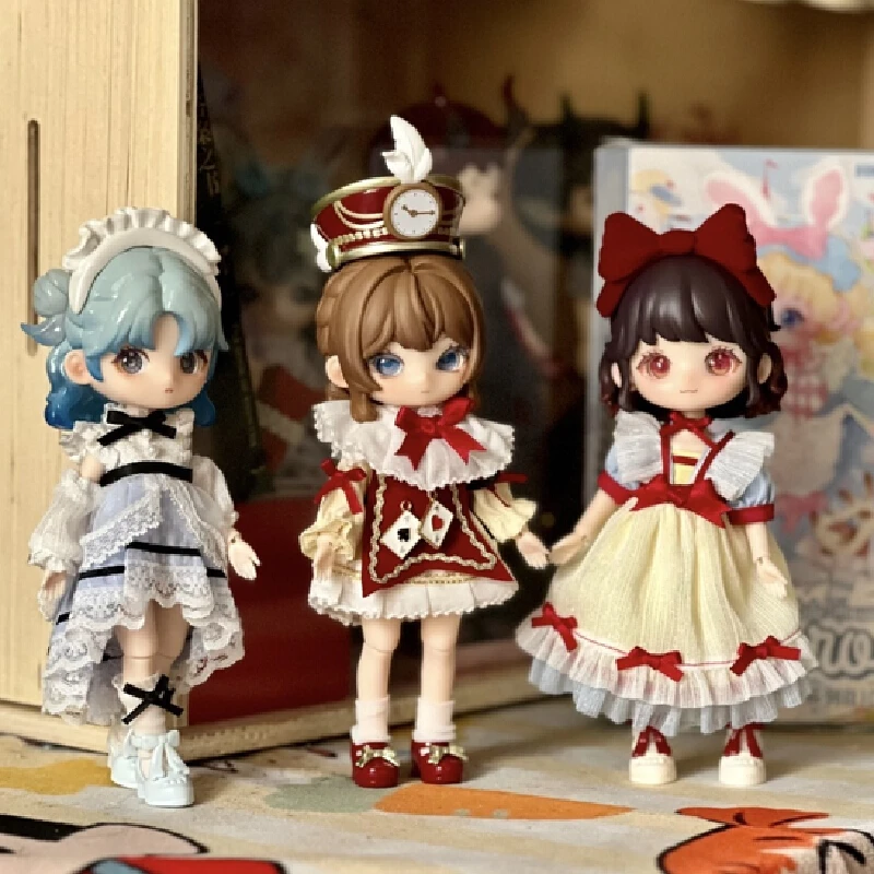 

В наличии оригинальный Liroro Fairy Tale House Series Ob11 1/12 Bjd слепая коробка Kawaii аниме фигурка куклы Mystery Box модные подарки игрушки